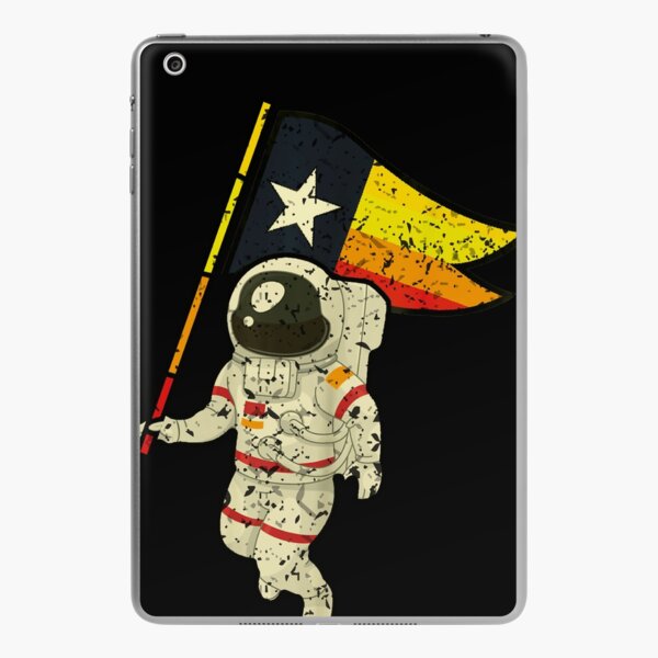 Houston Champ Texas Flag Astronaut Space City  Sticker for Sale by  Robbonard