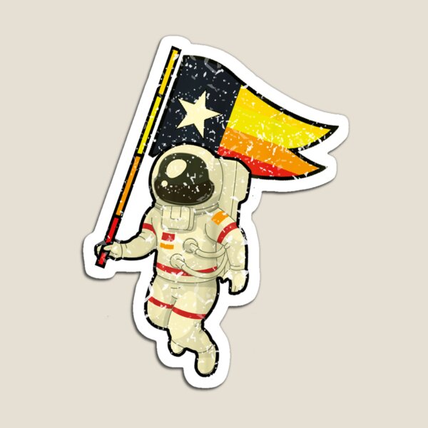 Houston Space City Magnet | American made magnets