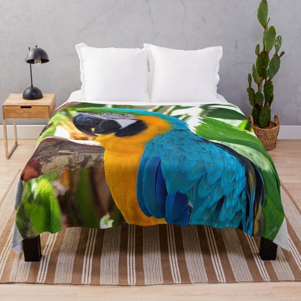 Item preview, Macaw Parrot Yellow And Blue Bird designed and sold by AndyEvansPhotos.