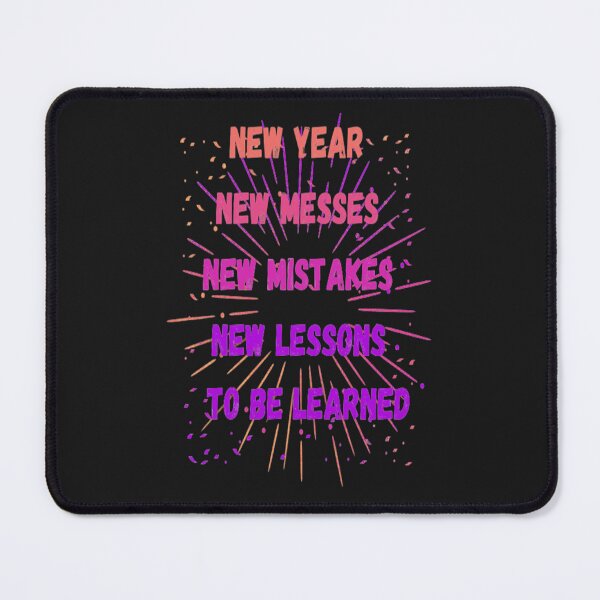 Item preview, New Year New Lessons to be Learned Lettering Design, Howdy New Year, New Years Celebration, New Years Eve Countdown designed and sold by Adri Barnard.