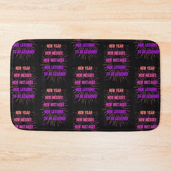 Item preview, New Year New Lessons to be Learned Lettering Design, Howdy New Year, New Years Celebration, New Years Eve Countdown designed and sold by Adri Barnard.