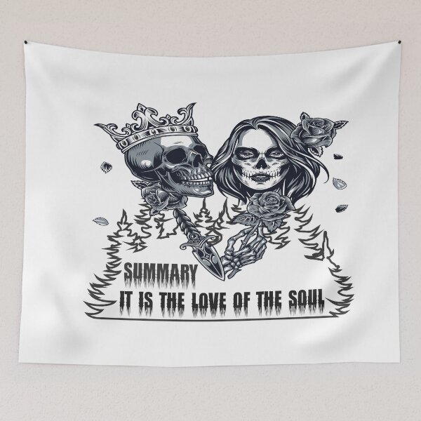 Item preview, love of skull designed and sold by LinaMercata0428.