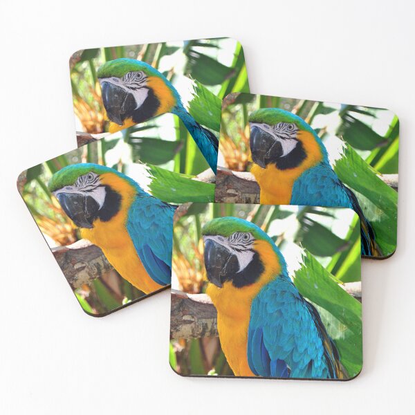 Item preview, Macaw Parrot Yellow And Blue Bird designed and sold by AndyEvansPhotos.