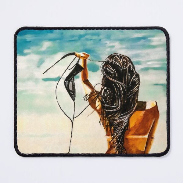 Item preview, Wild girl at the beach designed and sold by ClabStore.