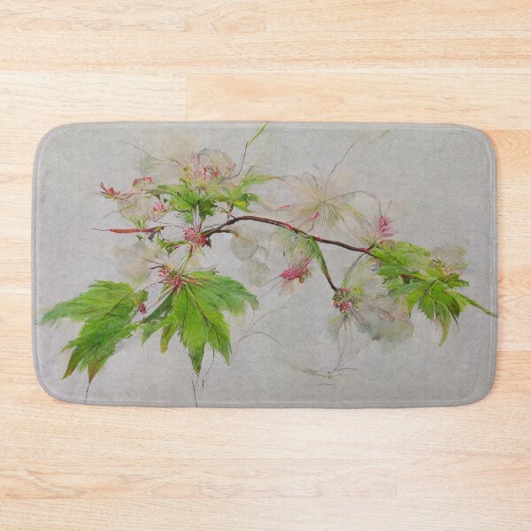 Item preview, Japanese maple blossom branch designed and sold by flowinglobe.