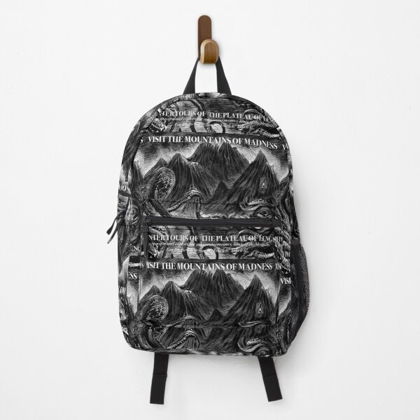 Item preview, Visit The Mountains of Madness, Winter Tours of the Plateau of Leng (Black & White) - spcreationsco22 designed and sold by SpCreationsCo22.