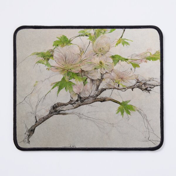 Item preview, Japanese maple blossom branch designed and sold by flowinglobe.