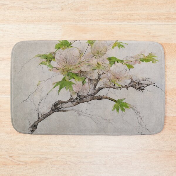 Item preview, Japanese maple blossom branch designed and sold by flowinglobe.