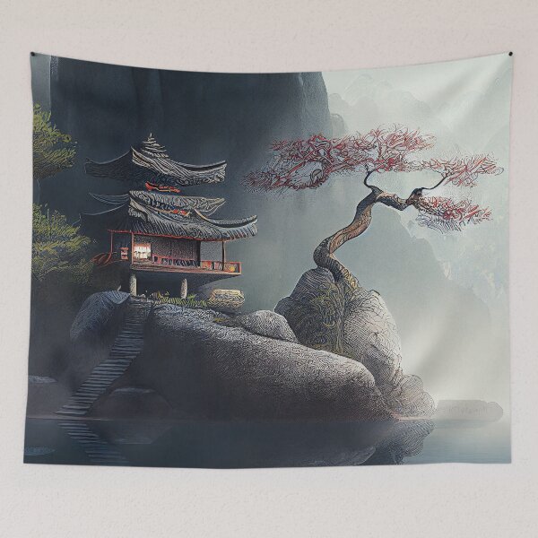 Item preview, Zen landscape designed and sold by CEVmemories.