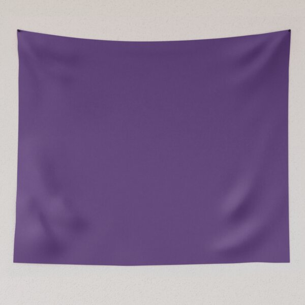 Item preview, Smoky Tillandsia Purple solid colour designed and sold by coverinlove.