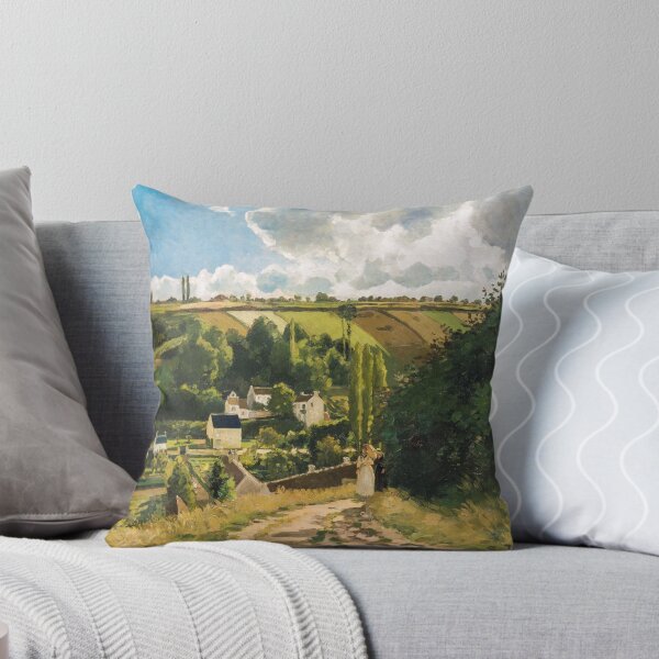 Item preview, Jalais Hill Pontoise - Camille Pisarro Art Prints designed and sold by TheSoulOfArt.