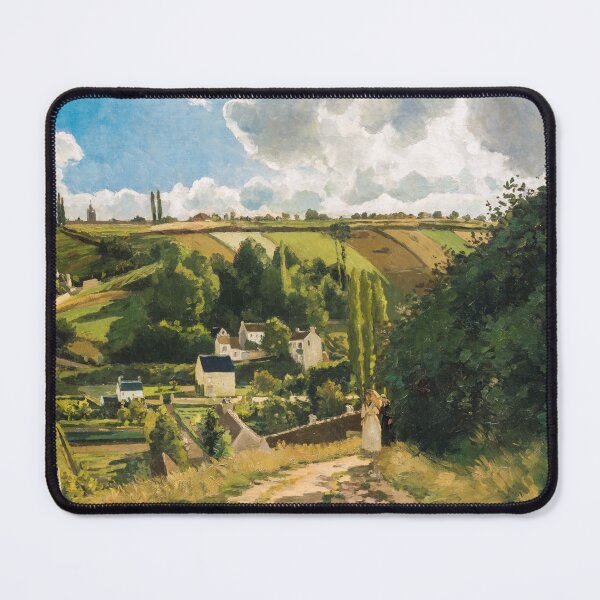 Item preview, Jalais Hill Pontoise - Camille Pisarro Art Prints designed and sold by TheSoulOfArt.