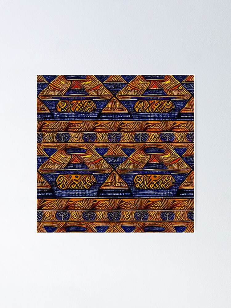 Kente Cloth Blue