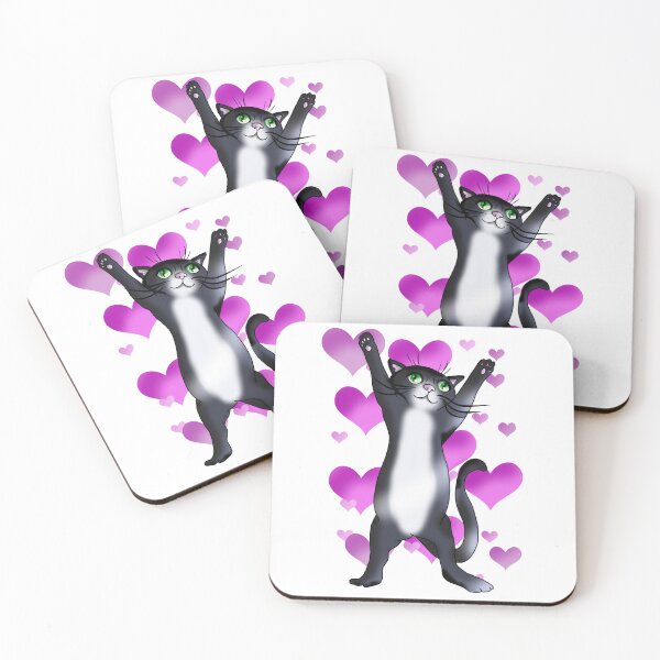 Item preview, cat yoga stretch designed and sold by BeingNow.