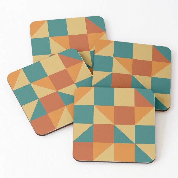 Item preview, Retro Abstract Multi Color Pattern designed and sold by risingrocket.