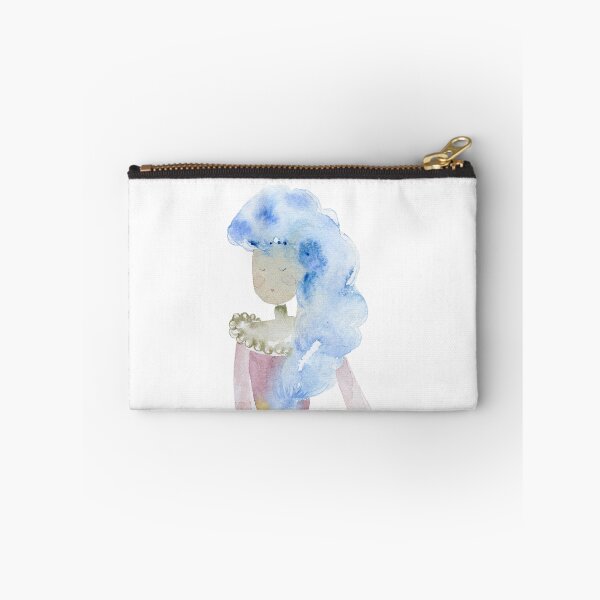 Item preview, Lady with blue hairs designed and sold by alisonsadler.