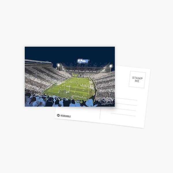 Beaver Stadium Stripe Out Game Framed Picture