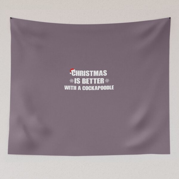 Item preview, Christmas Is Better With A Cockapoodle designed and sold by AlwaysAwesome.