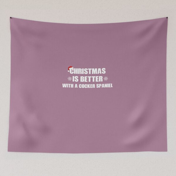 Item preview, Christmas Is Better With A Cocker Spaniel designed and sold by AlwaysAwesome.