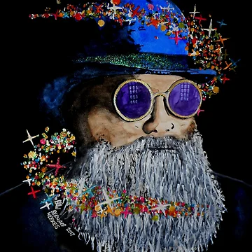 Artwork thumbnail, Computer Wizard by Paint Studio
