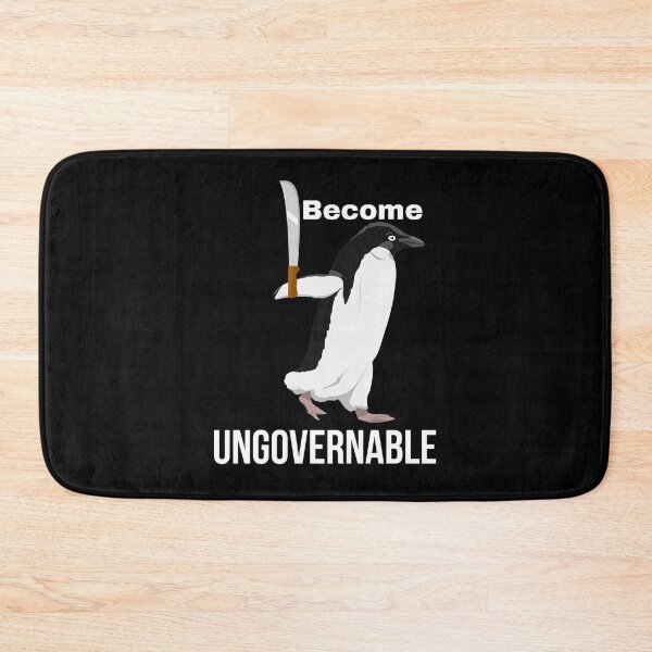 Item preview, Become Ungovernable | Funny Adelie penguin With Machete Knife designed and sold by BopleDesigns.