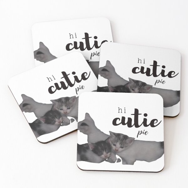 Item preview, hi cutie pie cat  designed and sold by Kiyyza.