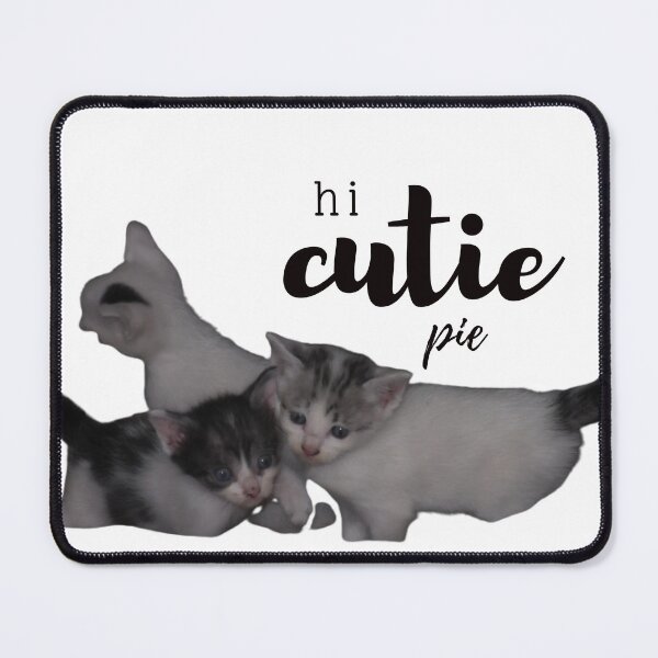 Item preview, hi cutie pie cat designed and sold by Kiyyza.