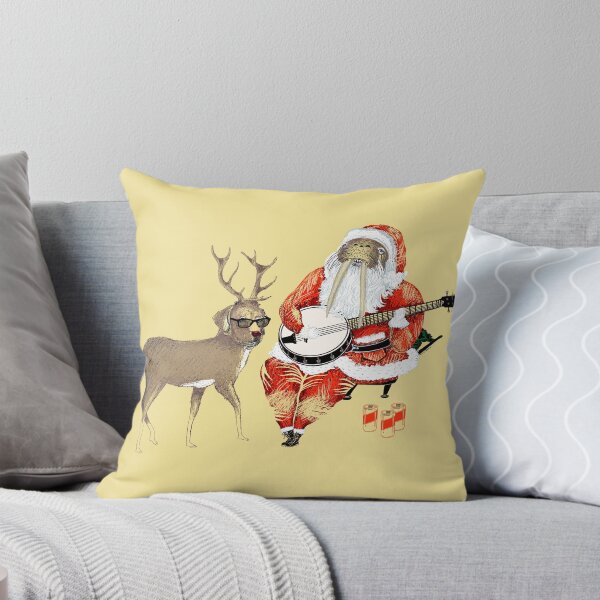 Item preview, Christmas Bluegrass by Santa and his dog, full colour designed and sold by Lisa Rotenberg.