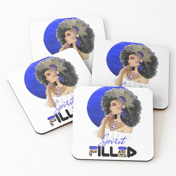Item preview, Crowned in Righteousness + Spirit Filled: Blue designed and sold by RoyalPriesthood.