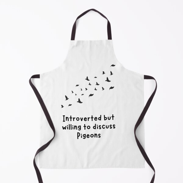 Item preview, Introverted But Willing To Discuss Pigeons, Willow Days designed and sold by avit1.