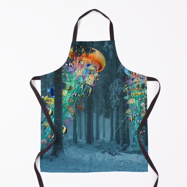 Item preview, A New Winter forest of Electric Jellyfish designed and sold by DavidLoblaw.