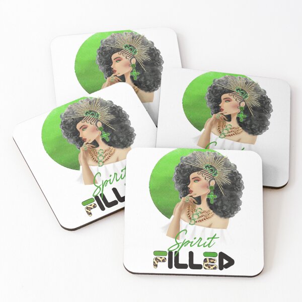Item preview, Crowned in Righteousness + Spirit Filled: Green designed and sold by RoyalPriesthood.