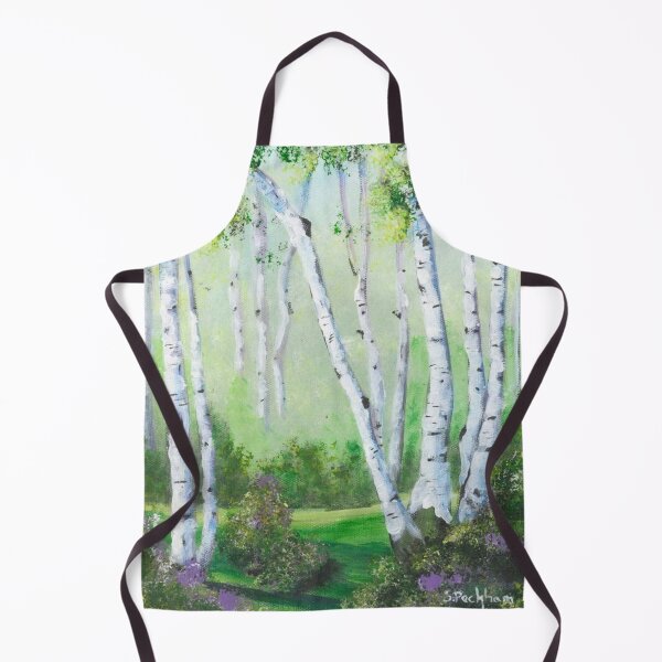 Item preview, Spring Birch Trees designed and sold by Sally peckham.