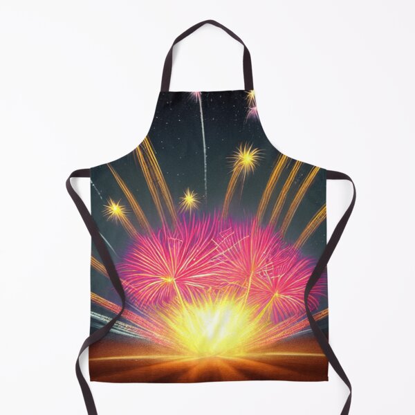 Item preview, Burst of Fireworks in pink and orange designed and sold by Aerialyn.