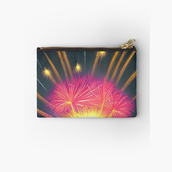 Item preview, Burst of Fireworks in pink and orange designed and sold by Aerialyn.