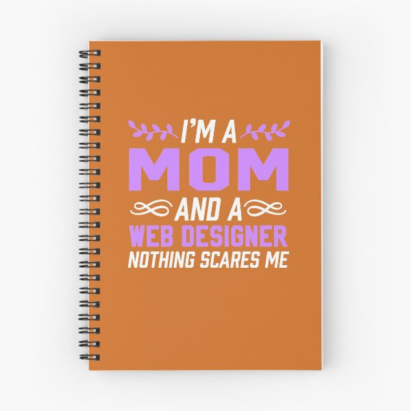 Item preview, I'm A Mom & Web Designer Nothing Scares Me designed and sold by AlwaysAwesome.