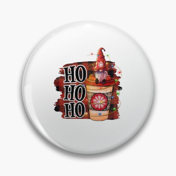 Item preview, Ho Ho Ho Latte Coffee Cup Gnome designed and sold by OrnamentallyYou.