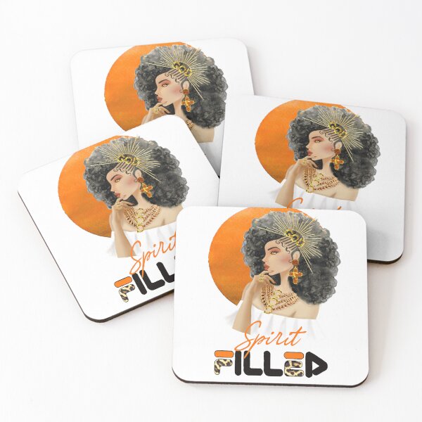 Item preview, Crowned in Righteousness + Spirit Filled: Orange designed and sold by RoyalPriesthood.