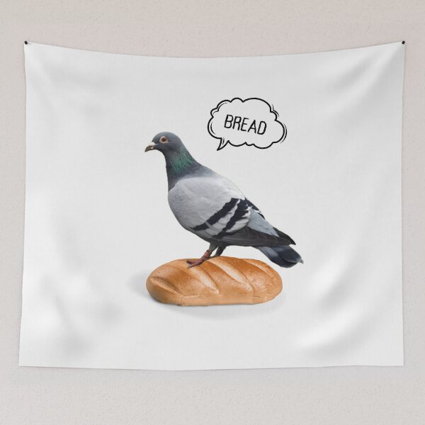 Item preview, Pigeon The Bread Lover, Willow Days designed and sold by avit1.