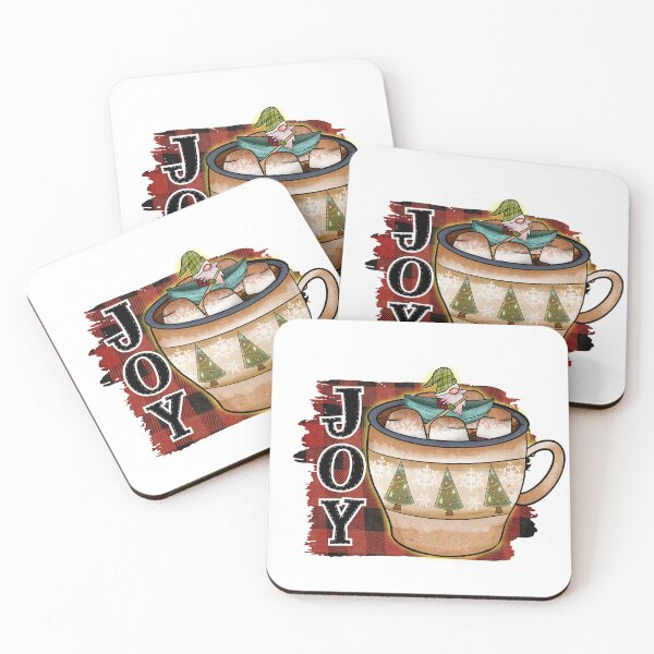 Item preview, Joy Hot Chocolate Cup with Gnome designed and sold by OrnamentallyYou.