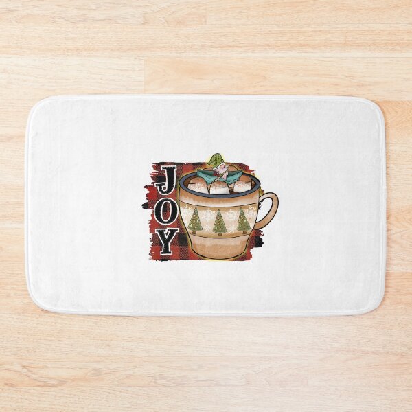 Item preview, Joy Hot Chocolate Cup with Gnome designed and sold by OrnamentallyYou.