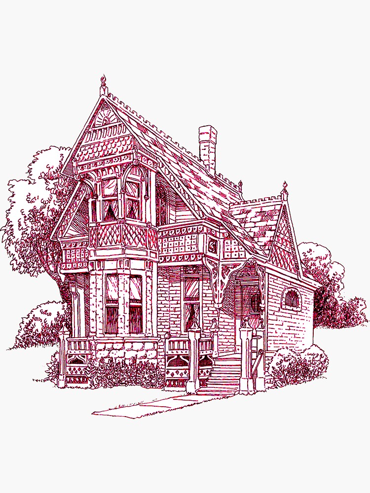 Cottage Sticker
