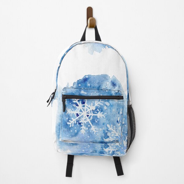 Item preview, Watercolor blue snowflake designed and sold by alisonsadler.