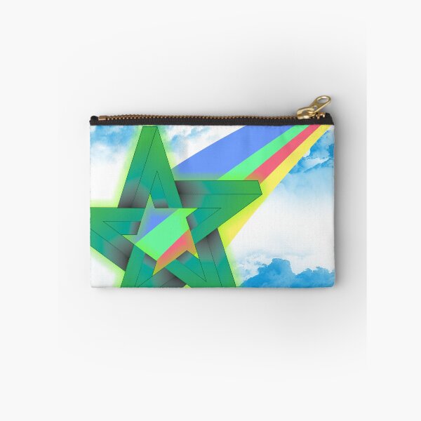 Item preview, The star that comes out of the rainbow from the clouds designed and sold by Bigrow.