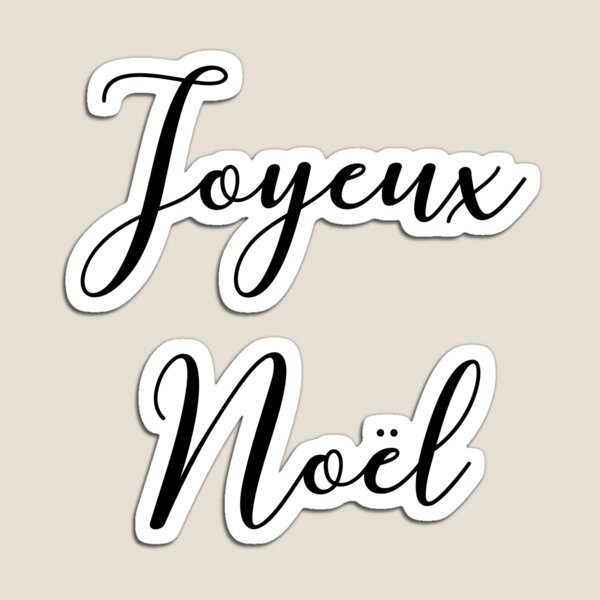 Joyeux Noël Magnet