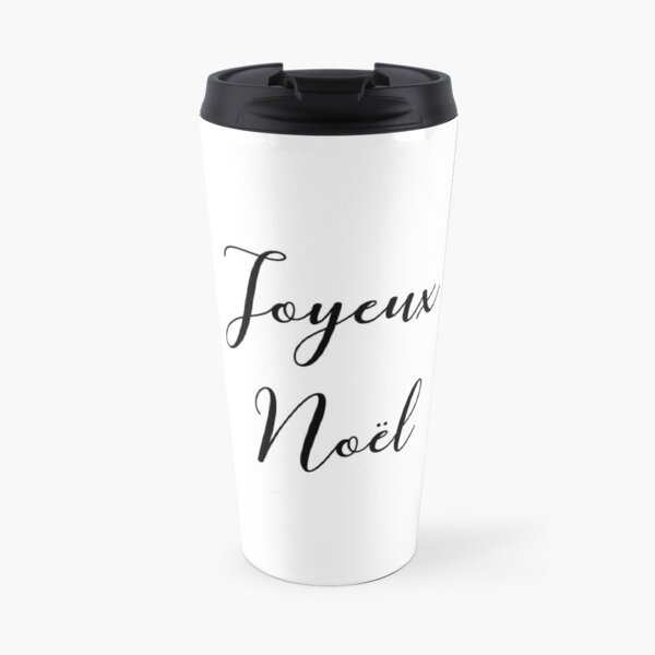 Joyeux Noël Travel Coffee Mug