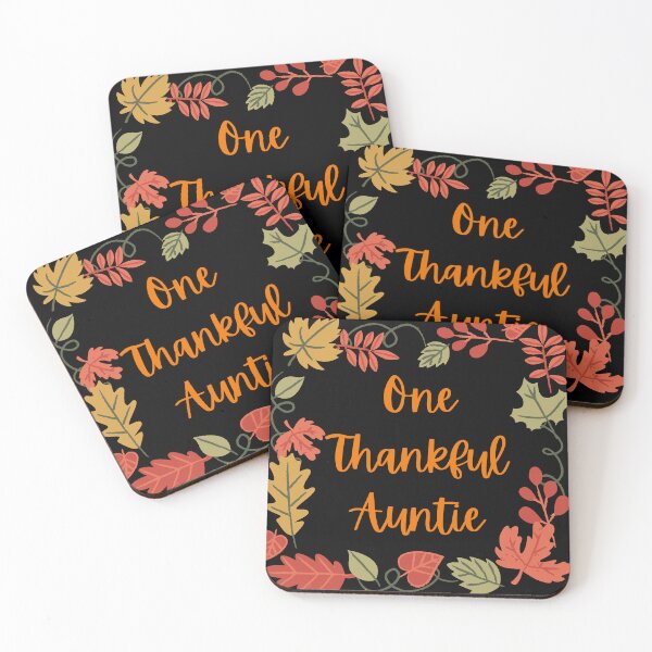 Item preview, One Thankful Auntie designed and sold by BlessedConcepts.