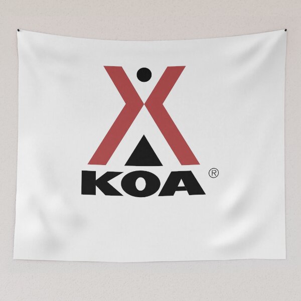 Item preview, 70s Kampgrounds America KOA Logo Promo Camping Outdoor white designed and sold by antyoatenge.