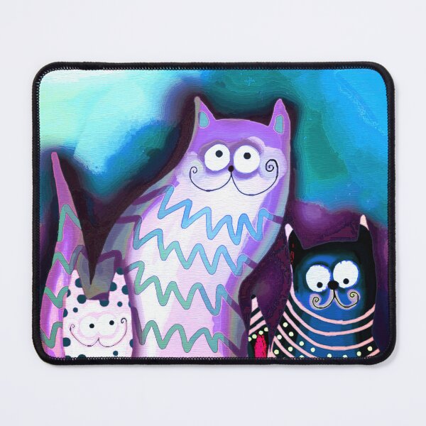 Item preview, Cat Folk Art designed and sold by Elaine Manley.