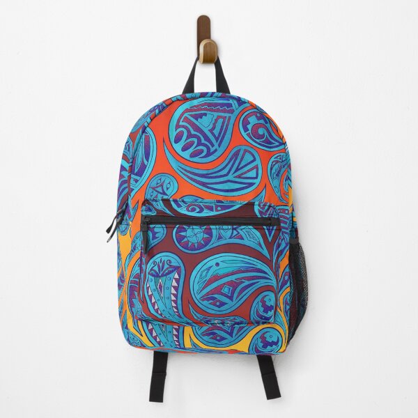 Item preview, Native American Inspired Paisley Pattern Digital Painting By Kasey Dutton designed and sold by Caummon Thread.